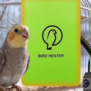 Amazon Bird Heater with Green and Yellow Design